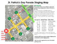 St. Patrick’s Day Parade Staging