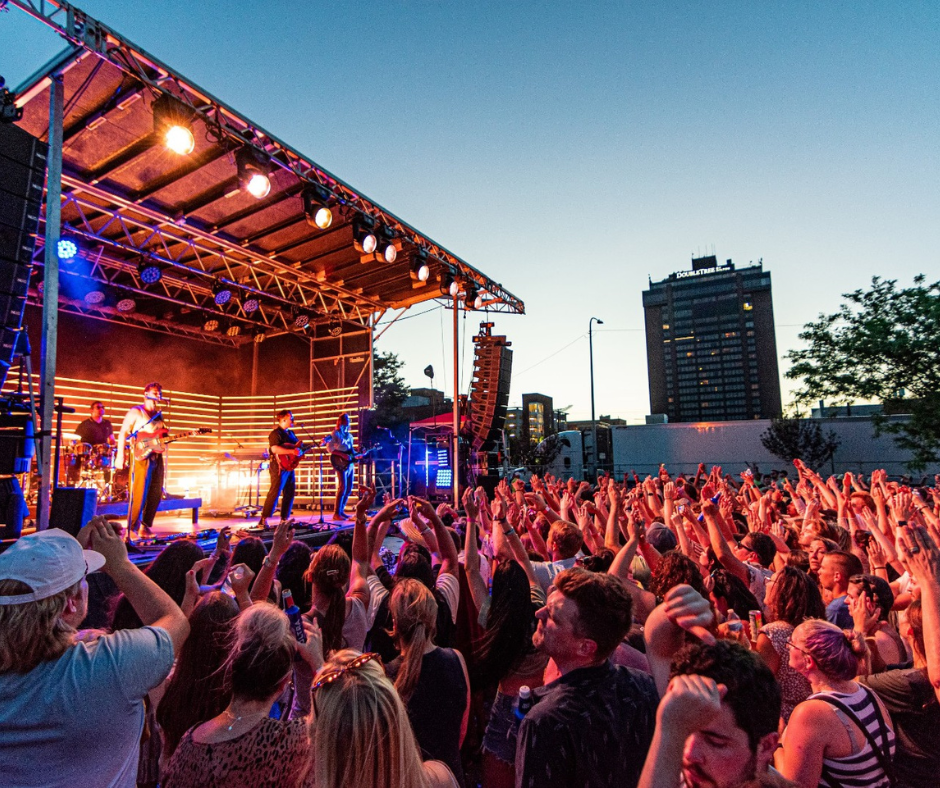 photo of July 9 Downtown Summer Sounds 2 featuring Milky Chance. 